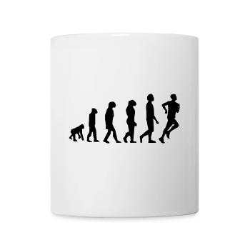Evolution Jogging / Joggers - Mug - white - Front