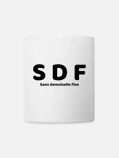 SDF - Mug blanc - blanc