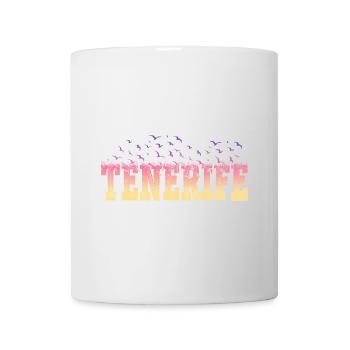 Tenerife Tenerife Palmiers Été Soleil Plage Mer - Mug blanc - blanc - Devant