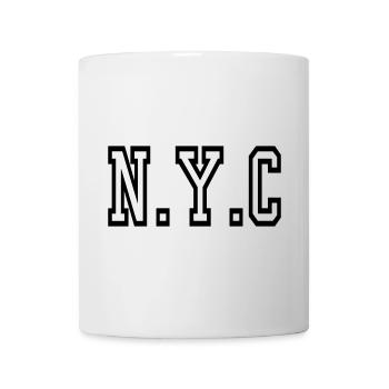 New York - New York (États-Unis) - Mug blanc - blanc - Devant