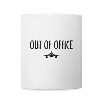 Out Of Office Airplane Holiday Sayings Saying - Mug - white - Front