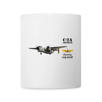 C-2A Greyhound - Tasse - Weiß - Vorne