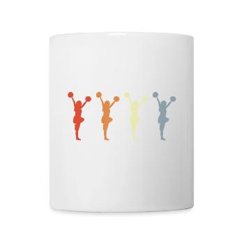 Cheerleader Drawing - Mug - white - Front