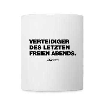 Verteidiger (JGA - Jungesellenabschied) - Tasse - Weiß - Vorne