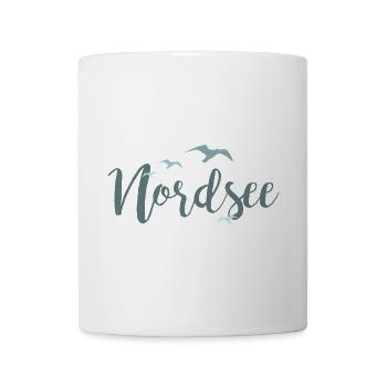 Birds in Flight Water Theme Design - Mug - white - Front