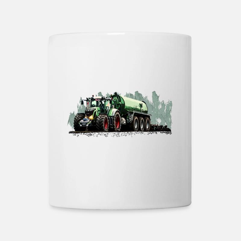 Heavyweight on four wheels - Mug - white