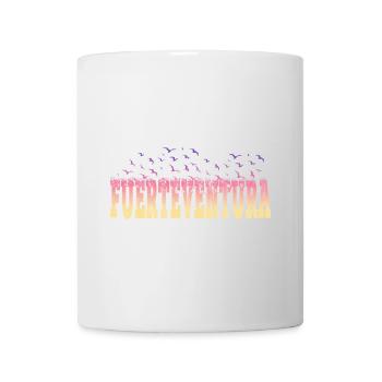 Fuerteventura Palmen Sommer Sonne Strand Meer - Tasse - Weiß - Vorne