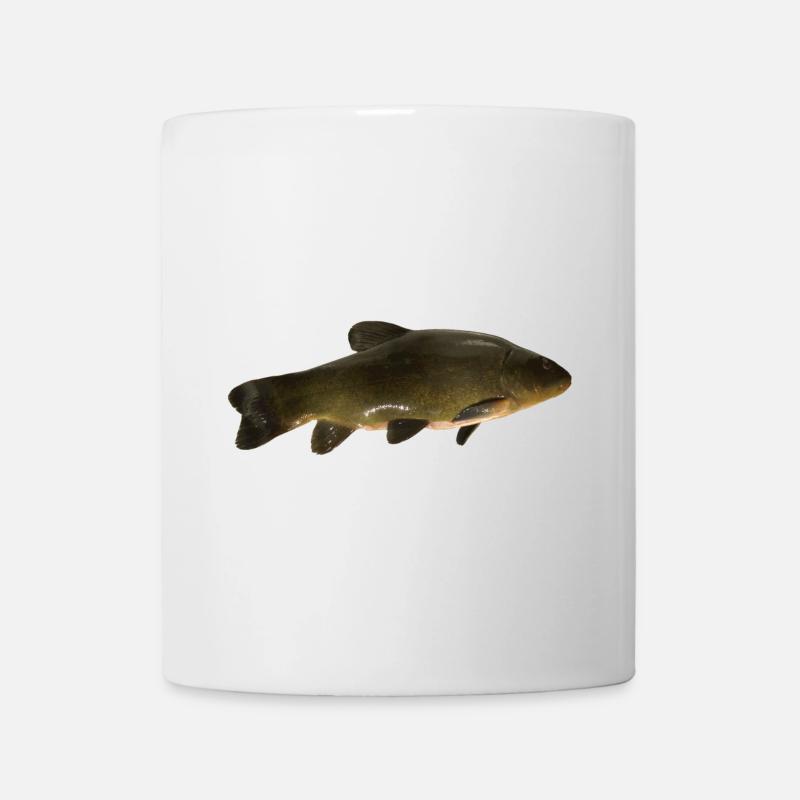 carpe (poisson) - Mug blanc - blanc