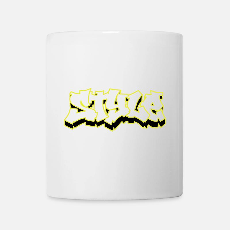 Style Grafiti - Tasse - Weiß