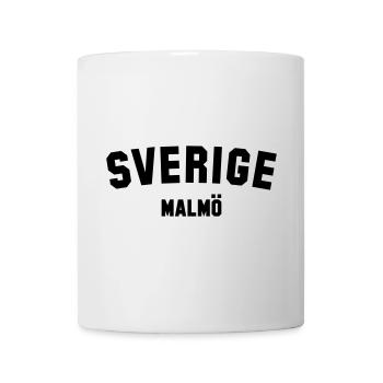 MALMÖ Schweden Sweden Sverige - Tasse - Weiß - Vorne