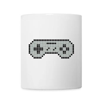 8-bit gamepad 02 - Mug - white - Front