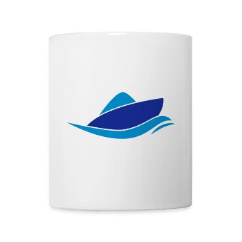 Boot - Tasse - Weiß - Vorne