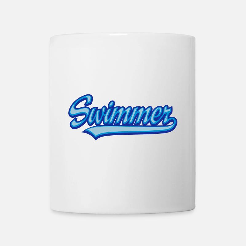 Swimmer - Mug - white
