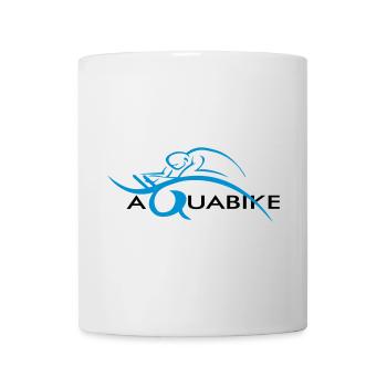 Aquabike en action - Mug blanc - blanc - Devant