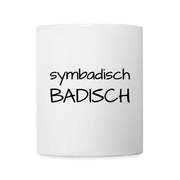 Symbadisch Badisch - Tasse - Weiß - Vorne