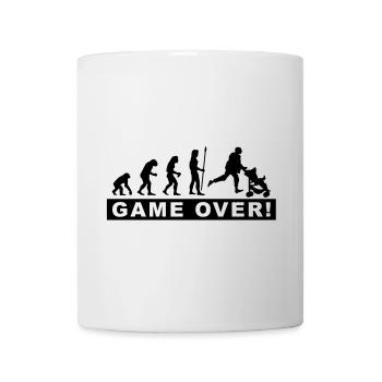 evolution_daddy - Tasse - Weiß - Vorne