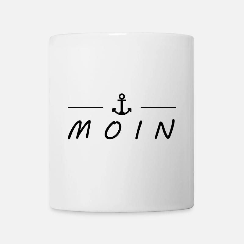 Moin - Tasse - Weiß