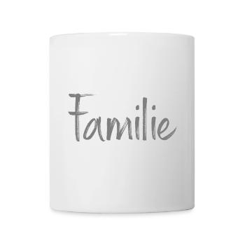 Familie - Tasse - Weiß - Vorne