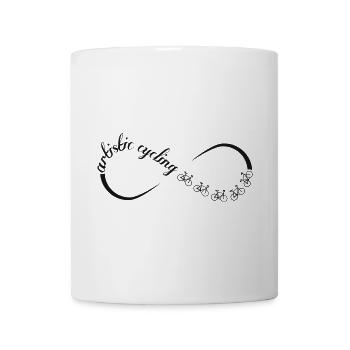 Cyclisme artistique, cyclisme artistique, cyclisme en salle, 4 jamais - Mug blanc - blanc - Devant