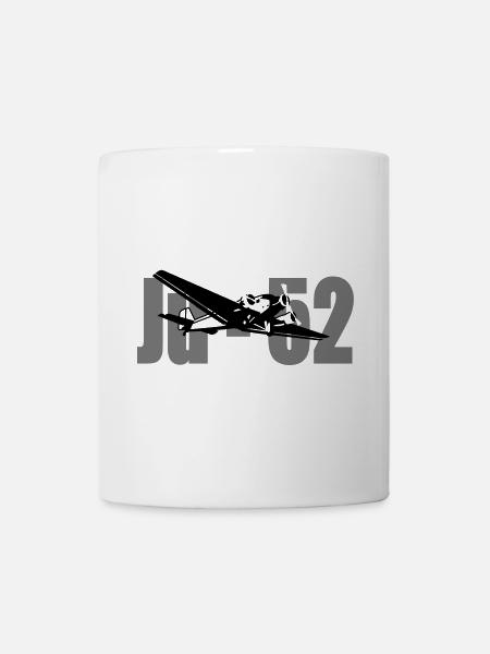 Ju-52 - Tasse - Weiß