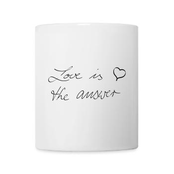 Love is the answer - © roil - Mug - white - Front