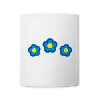 printemps floral d'été - Mug blanc - blanc - Devant