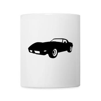 US Classic Car - Tasse - Weiß - Vorne