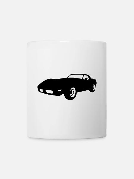 US Classic Car - Tasse - Weiß