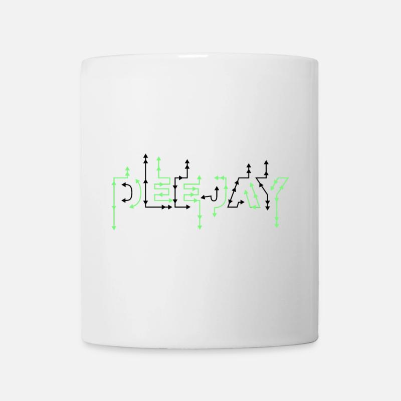 DEEJAY PFEILE SW - Tasse - Weiß