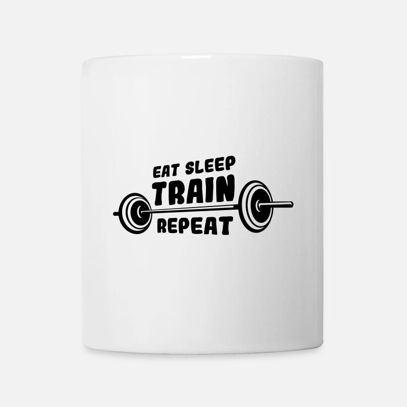 Bodybuilder Spruch - Tasse - Weiß