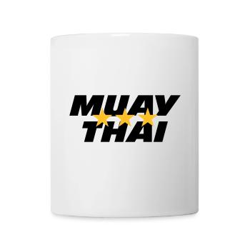 Muay Thai - Mug blanc - blanc - Devant