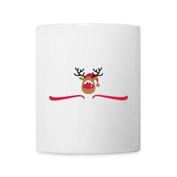 Jour de Noël - Mug blanc - blanc - Devant