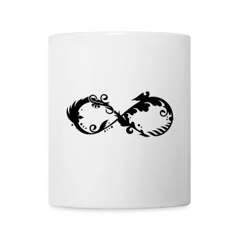 Symbol der Unendlichkeit - Tasse - Weiß - Vorne
