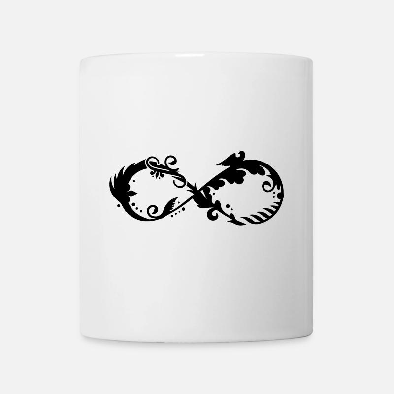 Simbolo di infinito - Tazza - bianco
