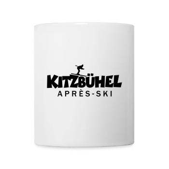 Kitzbühel Après-Ski Skifahrer - Tasse - Weiß - Vorne