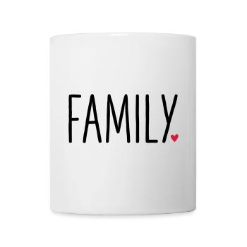 Family Heart - Gift Partner Look Child love - Mug - white - Front