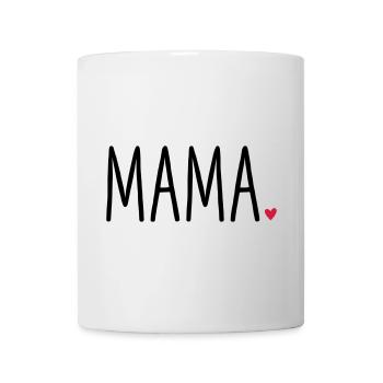 Cœur de maman - Cadeau Amour enfant fête des mères - Mug blanc - blanc - Devant