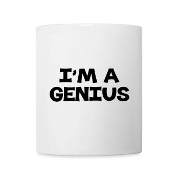I'm a Genius - Mug blanc - blanc - Devant