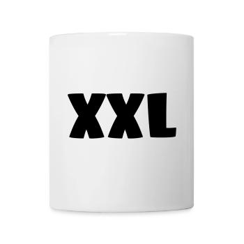 XXL - Tasse - Weiß - Vorne