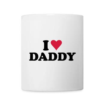 i love daddy - Mug - white - Front