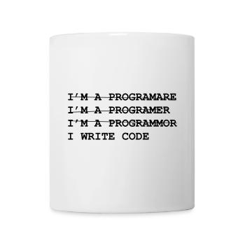 Geek - Mug - white - Front