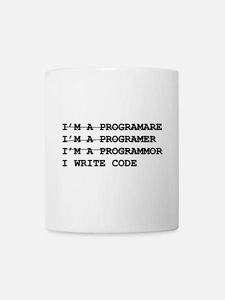 Geek - Tasse - Weiß