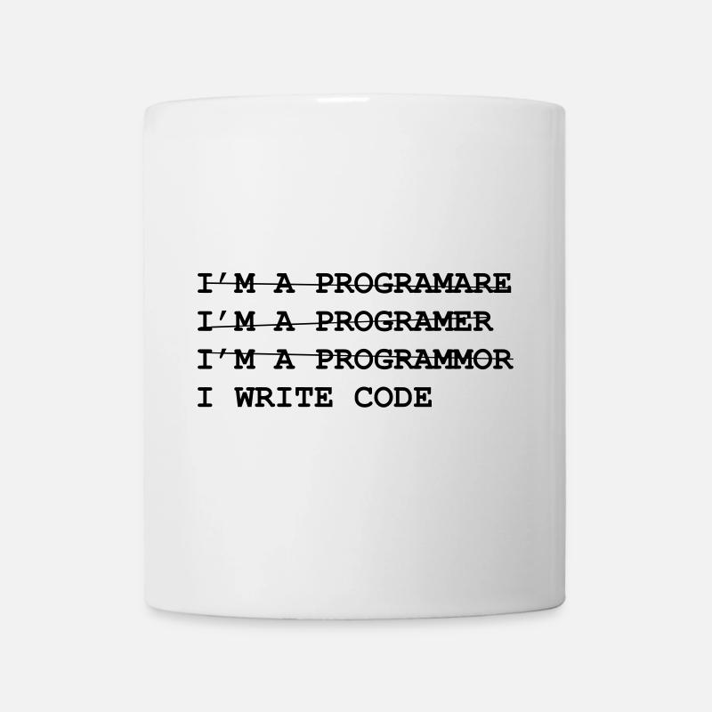 Geek - Développeur - Informatique - Mug blanc - blanc