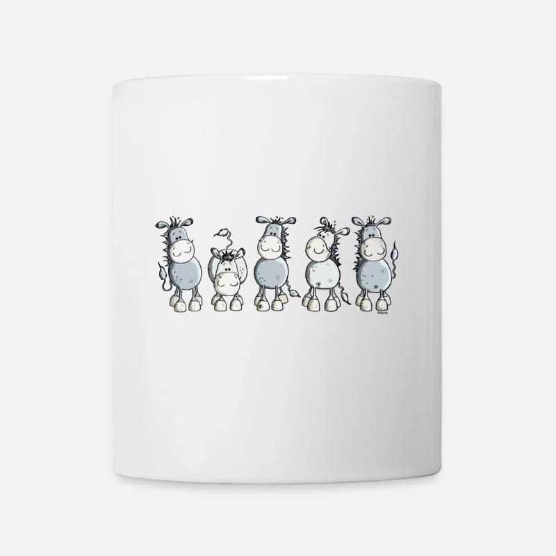 Drôle d'âne - cheval - animaux - Mug blanc - blanc