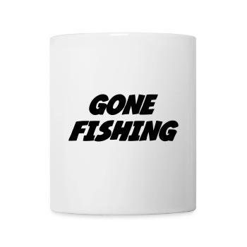 Gone Fishing - Mug - white - Front