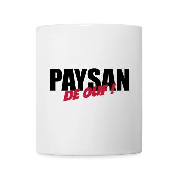 Paysan de ouf ! - Mug blanc - blanc - Devant