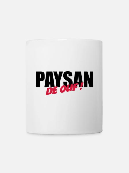 Paysan de ouf ! - Mug blanc - blanc