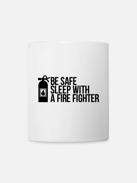 Feuerwehrmann - Tasse - Weiß