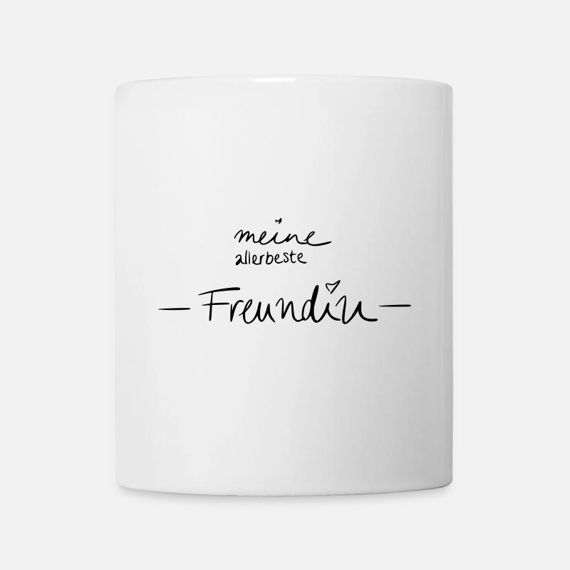 Meine allerbeste Freundin - Tasse - Weiß