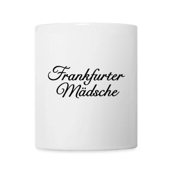 Frankfurter Mädsche Klassisch Mädel aus Frankfurt - Tasse - Weiß - Vorne